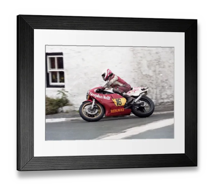 Framed Print : Paul Cranston (Yamaha) 1982 Southerrn 100 Framed Print : Paul Cranston (Yamaha) 1982 Southerrn 100