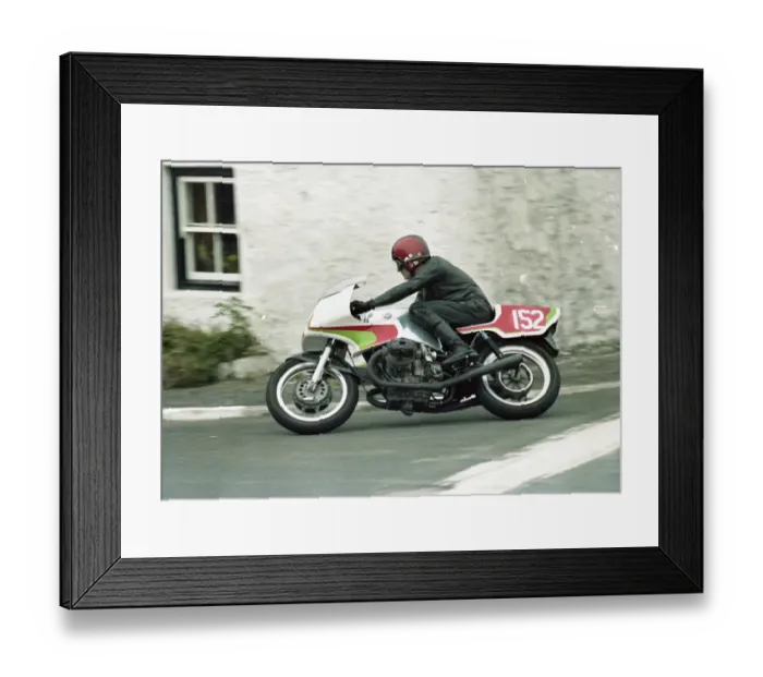Framed Print : Grant Sellars (BMW) 1982 Southern 100