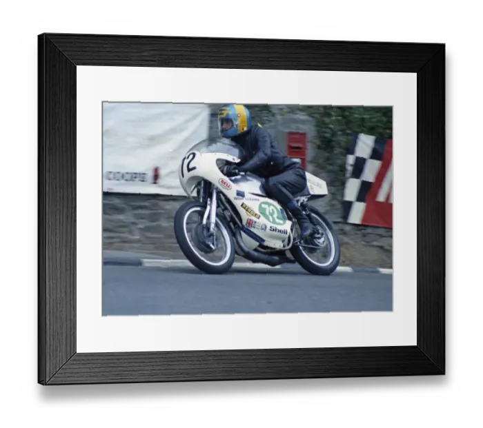 Framed Print : Ed Luton (DMW) 1972 Lightweight Manx Grand Prix Framed Print : Ed Luton (DMW) 1972 Lightweight Manx Grand Prix
