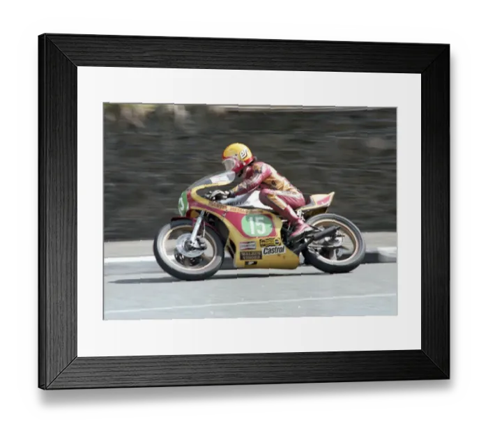 Framed Print : Eddie Roberts (Yamaha) 1979 Junior TT Framed Print : Eddie Roberts (Yamaha) 1979 Junior TT