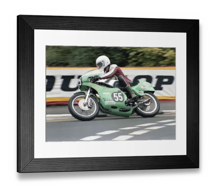 Framed Print : Peter Labuschagne (Hejira Yamaha) 1979 Formula Three TT Framed Print : Peter Labuschagne (Hejira Yamaha) 1979 Formula Three TT