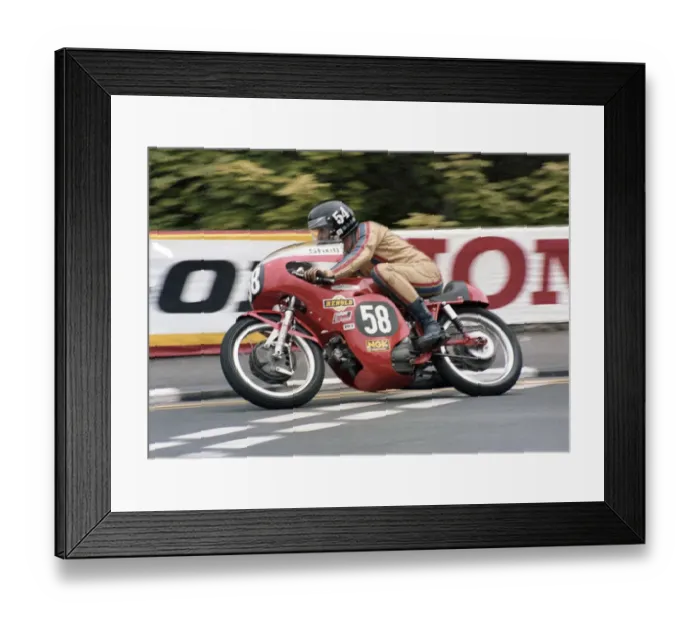 Framed Print : Alan Cathcart (Aermacchi) 1979 Formula Three TT Framed Print : Alan Cathcart (Aermacchi) 1979 Formula Three TT