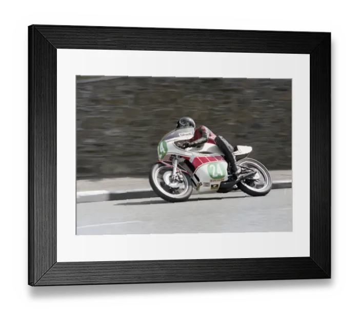 Framed Print : Dennis Casement (Yamaha) 1979 Junior TT Framed Print : Dennis Casement (Yamaha) 1979 Junior TT