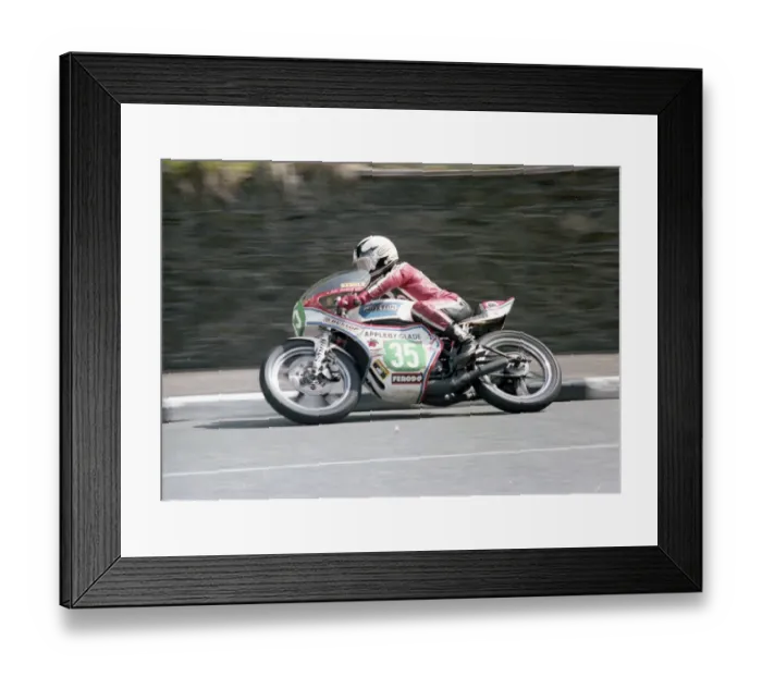 Framed Print : Tommy Robb (Yamaha) 1979 Junior TT Framed Print : Tommy Robb (Yamaha) 1979 Junior TT