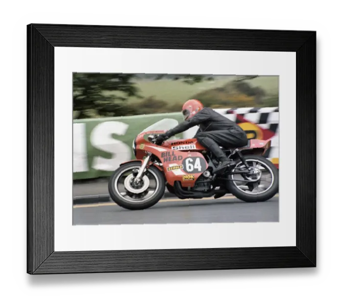 Framed Print : Jeff Middleton (Honda) 1979 Formula Three TT Framed Print : Jeff Middleton (Honda) 1979 Formula Three TT