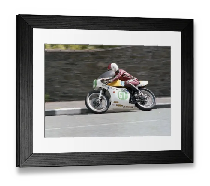 Framed Print : Martin Hall (Yamaha) 1979 Junior TT