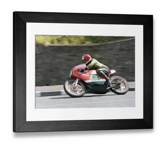 Framed Print : Hubertus Weber (Bimota Harley) 1979 Junior TT Framed Print : Hubertus Weber (Bimota Harley) 1979 Junior TT