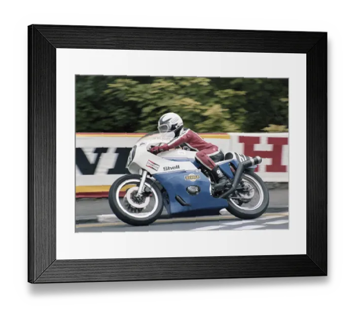 Framed Print : Tommy Robb (Suzuki) 1979 Formula Three TT Framed Print : Tommy Robb (Suzuki) 1979 Formula Three TT