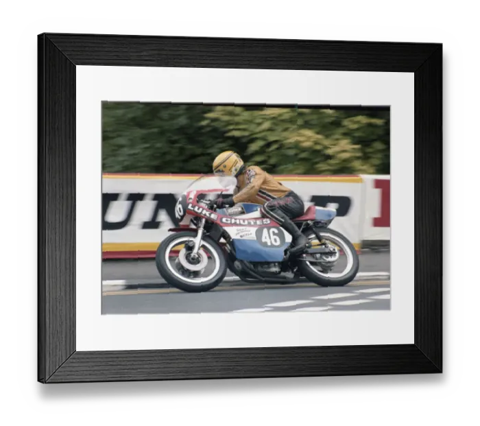 Framed Print : Neil Tuxworth (Honda) 1979 Formula Three TT Framed Print : Neil Tuxworth (Honda) 1979 Formula Three TT