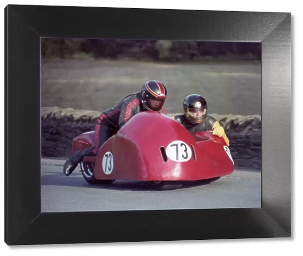 John Brandon & Clive Price (Honda) 1983 Sidecar TT