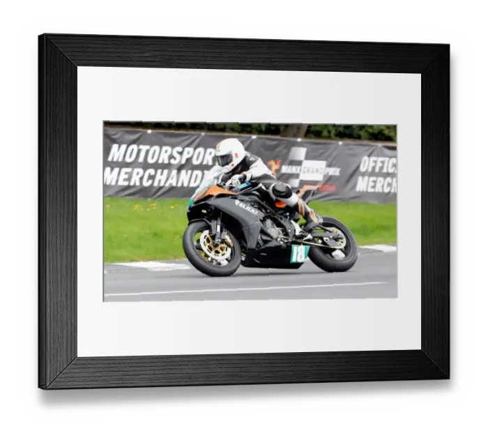 Framed Print : Tom Llewelyn (Kawasaki) 2011 Supertwin Manx Grand Prix Framed Print : Tom Llewelyn (Kawasaki) 2011 Supertwin Manx Grand Prix