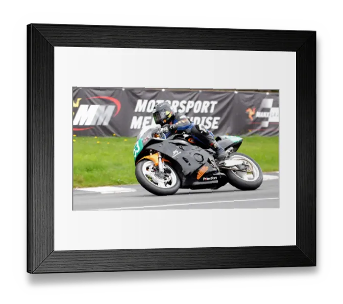 Framed Print : Peter Simpson (Kawasaki) 2011 Lightweight Manx Grand Prix Framed Print : Peter Simpson (Kawasaki) 2011 Lightweight Manx Grand Prix