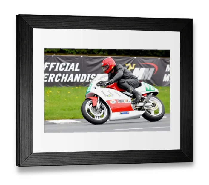 Framed Print : Neil Cudworth (Yamaha) 2011 Supertwin Manx Grand Prix Framed Print : Neil Cudworth (Yamaha) 2011 Supertwin Manx Grand Prix
