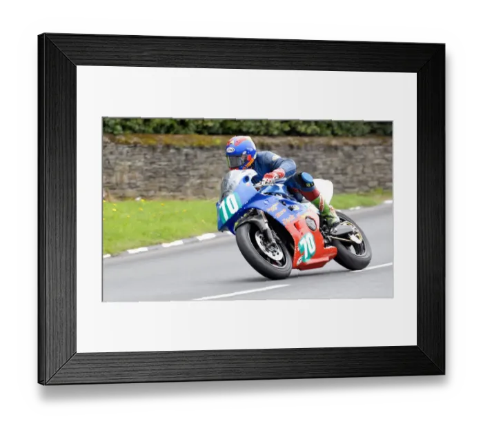 Framed Print : David Yeomans (Kawasaki) 2011 Lightweight Manx Grand Prix Framed Print : David Yeomans (Kawasaki) 2011 Lightweight Manx Grand Prix