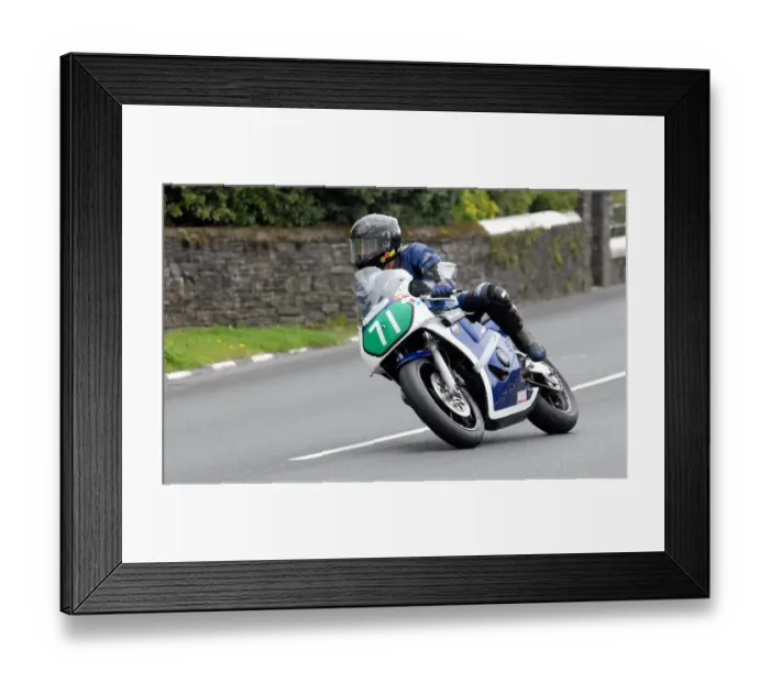 Framed Print : Colin Purslow (Honda) 2011 Lightweight Manx Grand Prix Framed Print : Colin Purslow (Honda) 2011 Lightweight Manx Grand Prix