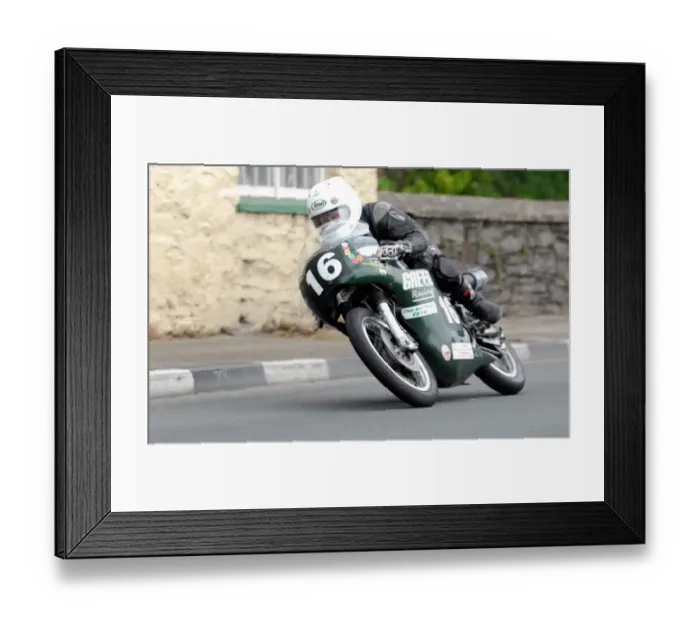 Framed Print : Bob Owen (Seeley G50) 2011 Senior Classic Manx Grand Prix Framed Print : Bob Owen (Seeley G50) 2011 Senior Classic Manx Grand Prix