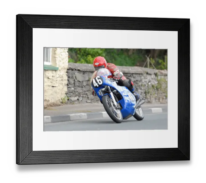 Framed Print : Dave Corlett (Honda) 2011 Senior Classic Manx Grand Prix Framed Print : Dave Corlett (Honda) 2011 Senior Classic Manx Grand Prix