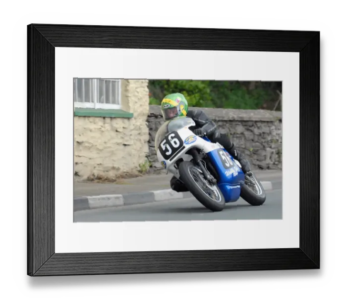Framed Print : Chris McGahan (Triumph Rob North) 2011 Formula Classic Manx Grand Prix Framed Print : Chris McGahan (Triumph Rob North) 2011 Formula Classic Manx Grand Prix