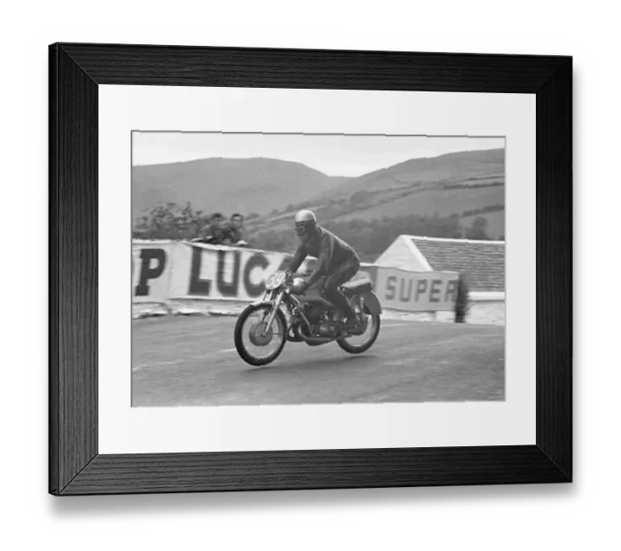 Framed Print : Rudi Felgenheier (DKW) 1953 Junior TT Framed Print : Rudi Felgenheier (DKW) 1953 Junior TT