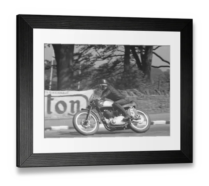 Framed Print : Ray Fay (BSA) 1955 Senior TT Framed Print : Ray Fay (BSA) 1955 Senior TT
