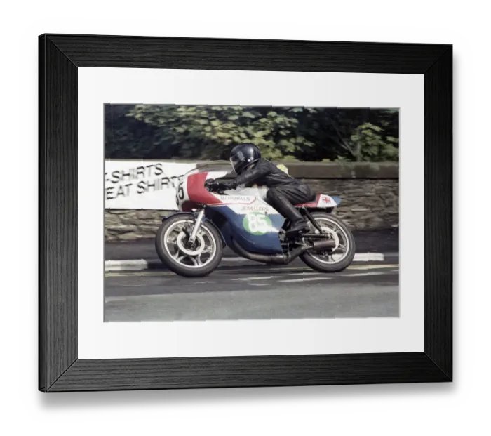 Framed Print : Andy Francis (Marshalls Cotton) 1978 Lightweight Manx Grand Prix Framed Print : Andy Francis (Marshalls Cotton) 1978 Lightweight Manx Grand Prix