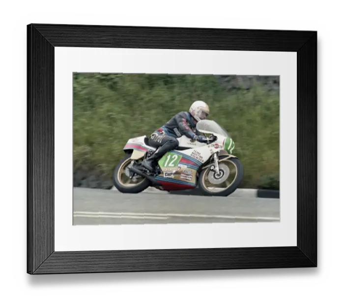 Framed Print : Mike Hailwood (Yamaha) 1978 Junior TT Framed Print : Mike Hailwood (Yamaha) 1978 Junior TT