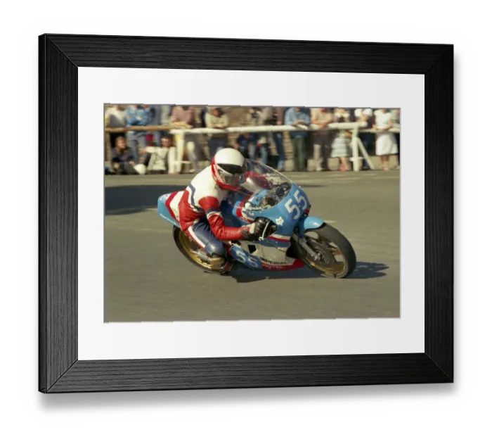 Framed Print : Karl Fox (Yamaha) 1987 Junior Manx Grand Prix Framed Print : Karl Fox (Yamaha) 1987 Junior Manx Grand Prix