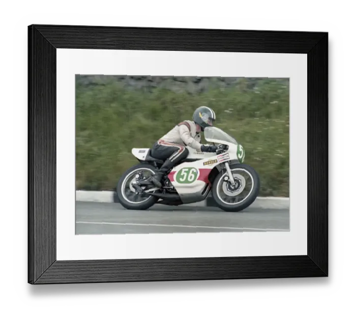 Framed Print : Donal Cormican (Yamaha) 1978 Junior TT Framed Print : Donal Cormican (Yamaha) 1978 Junior TT