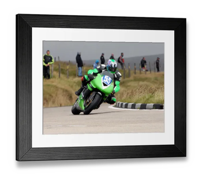 Framed Print : Adam Jones (Kawasaki) 2011 Junior Manx Grand Prix Framed Print : Adam Jones (Kawasaki) 2011 Junior Manx Grand Prix