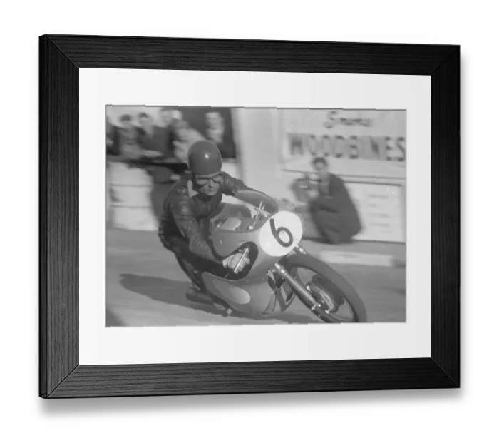 Framed Print : Romolo Ferri (Ducati) 1958 Ultra Lightweight TT Framed Print : Romolo Ferri (Ducati) 1958 Ultra Lightweight TT