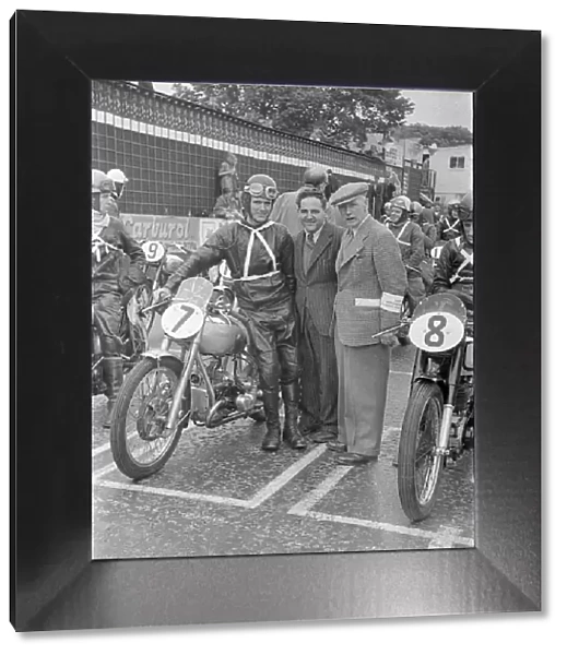 Cyril Griffiths (Douglas) 1950 Junior Clubman TT