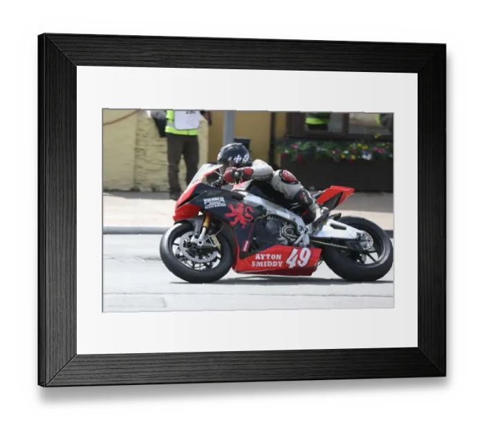 Framed Print : George Spence (Aprilia) 2010 Superstock TT Framed Print : George Spence (Aprilia) 2010 Superstock TT