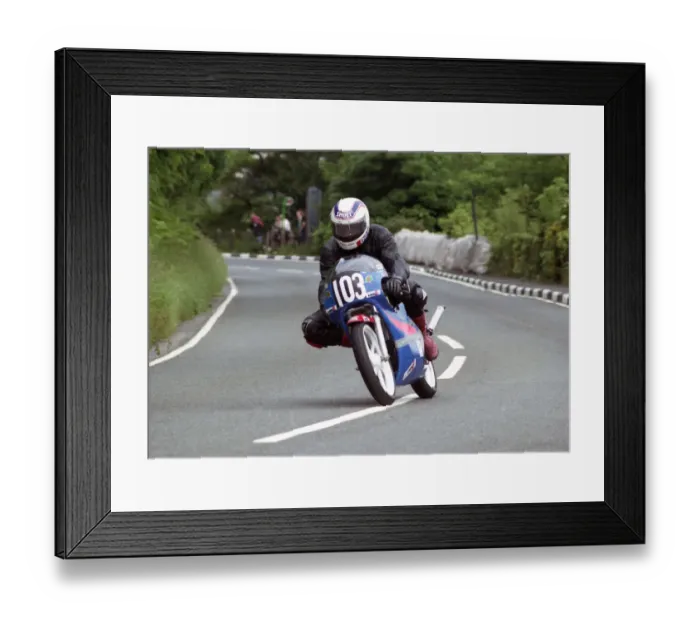 Framed Print : Alain Guilhat (Honda) 1993 Ultra Lightweight TT Framed Print : Alain Guilhat (Honda) 1993 Ultra Lightweight TT
