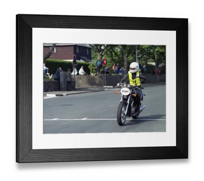 Framed Print : Stuart Graham (Suzuki) 1990 Suzuki Parade Lap Framed Print : Stuart Graham (Suzuki) 1990 Suzuki Parade Lap