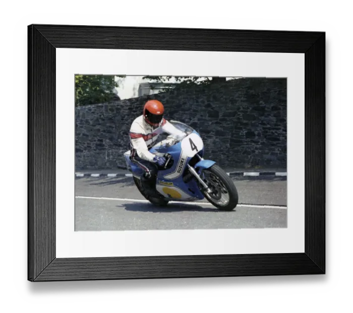 Framed Print : Billy Guthrie (Suzuki) 1978 Classic TT Framed Print : Billy Guthrie (Suzuki) 1978 Classic TT