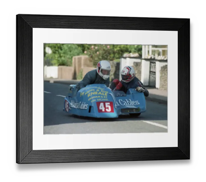 Framed Print : John Booth & Peter Smethurst (Ireson) 1990 Sidecar TT Framed Print : John Booth & Peter Smethurst (Ireson) 1990 Sidecar TT
