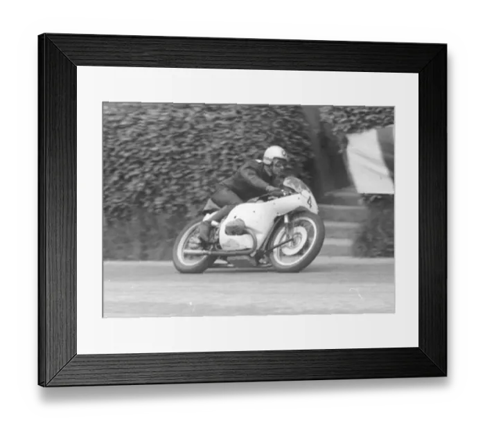 Framed Print : Dickie Dale (BMW) 1959 Formula One TT Framed Print : Dickie Dale (BMW) 1959 Formula One TT