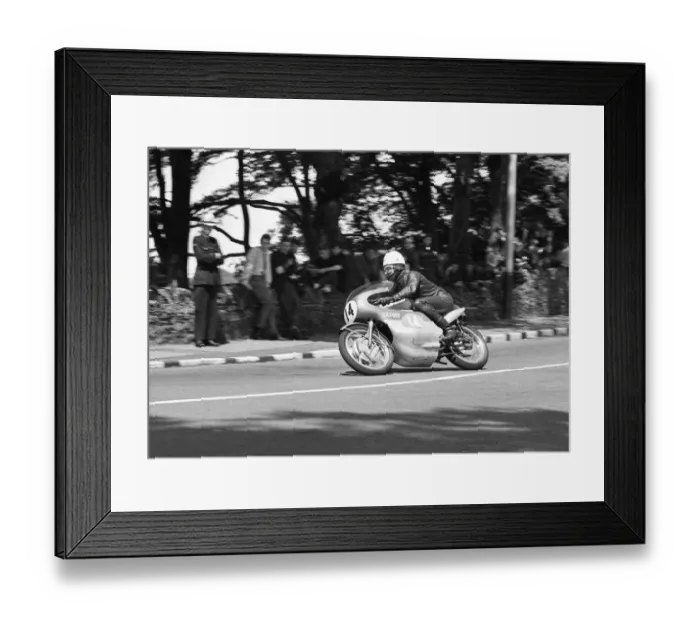 Framed Print : Jack Ahearn (Suzuki) 1964 Lightweight TT Framed Print : Jack Ahearn (Suzuki) 1964 Lightweight TT