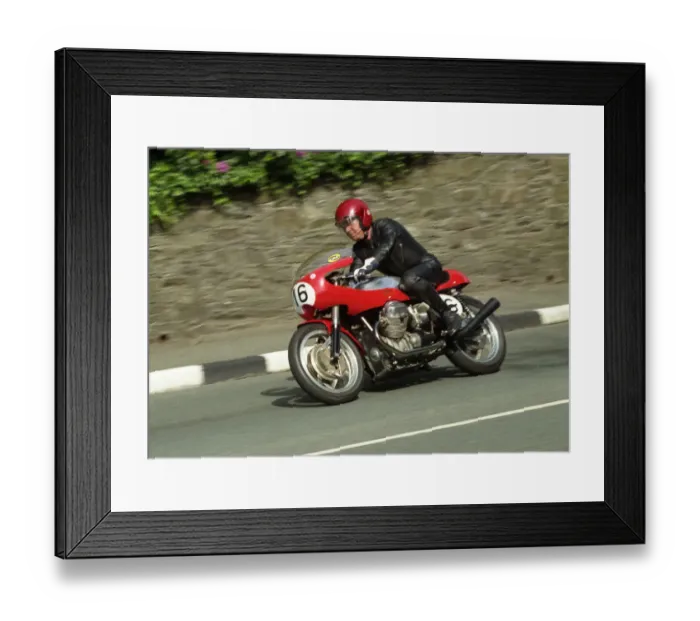 Framed Print : Daniele Agrati (Guzzi) 1996 Classic Parade Lap Framed Print : Daniele Agrati (Guzzi) 1996 Classic Parade Lap