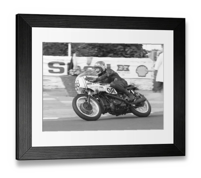 Framed Print : John Daly (Triumph) 1977 Senior Manx Grand Prix Framed Print : John Daly (Triumph) 1977 Senior Manx Grand Prix