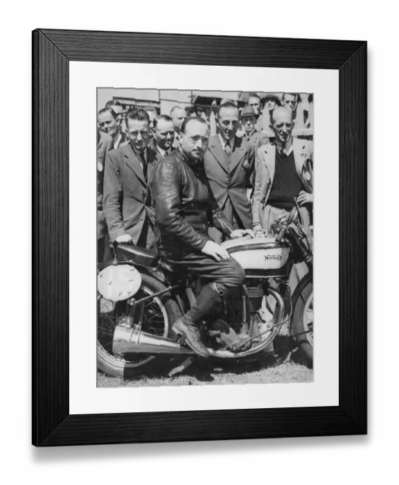 Framed Print : Harold Daniell (Norton) 1938 Senior TT Framed Print : Harold Daniell (Norton) 1938 Senior TT