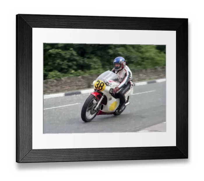 Framed Print : John Daly (Yamaha) 1980 Senior Manx Grand Prix Framed Print : John Daly (Yamaha) 1980 Senior Manx Grand Prix