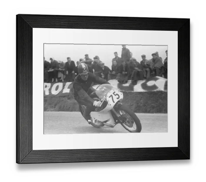 Framed Print : Dickie Dale (BMW) 1958 Senior TT Framed Print : Dickie Dale (BMW) 1958 Senior TT