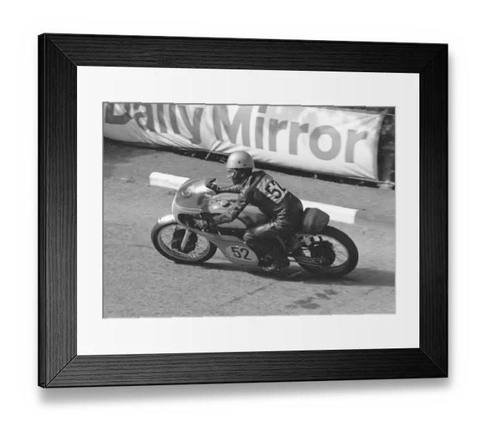 Framed Print : Ken Daniels (Norton) 1966 Senior Manx Grand Prix Framed Print : Ken Daniels (Norton) 1966 Senior Manx Grand Prix