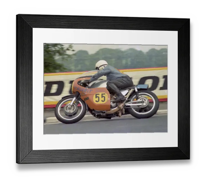 Framed Print : Walter Dawson (Seeley) 1976 Senior TT Framed Print : Walter Dawson (Seeley) 1976 Senior TT