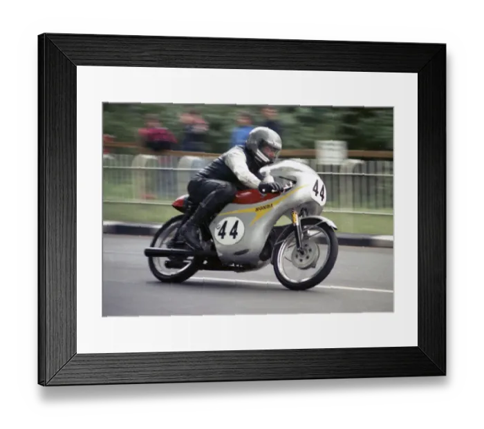 Framed Print : Pat Davy (Honda) 1989 TT Parade Lap Framed Print : Pat Davy (Honda) 1989 TT Parade Lap