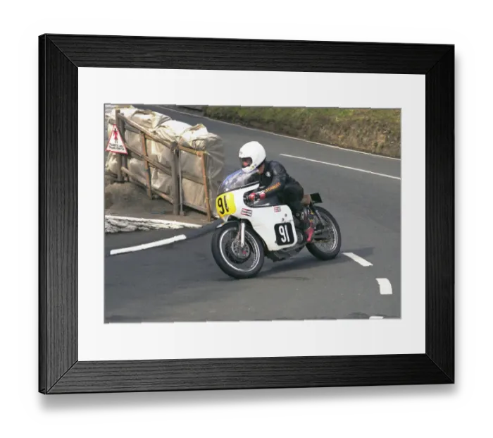 Framed Print : Mick Moreton (Seeley) 2000 Senior Classic Manx Grand Prix Framed Print : Mick Moreton (Seeley) 2000 Senior Classic Manx Grand Prix