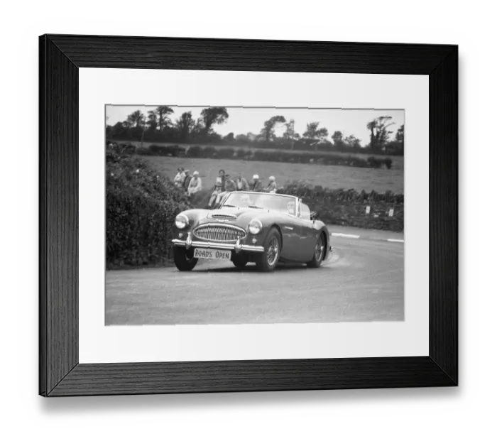 Framed Print : Brian Mylchreest (Austin Healey) 1962 Manx Grand Prix Framed Print : Brian Mylchreest (Austin Healey) 1962 Manx Grand Prix