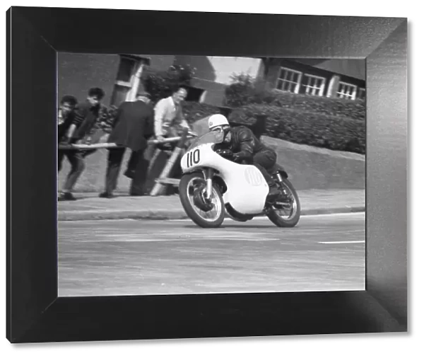 Bill Milne (AJS) 1958 Junior Manx Grand Prix