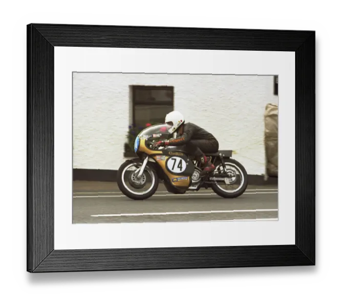Framed Print : Mick Moreton (Seeley 7R) 2002 Junior Classic Manx Grand Prix Framed Print : Mick Moreton (Seeley 7R) 2002 Junior Classic Manx Grand Prix